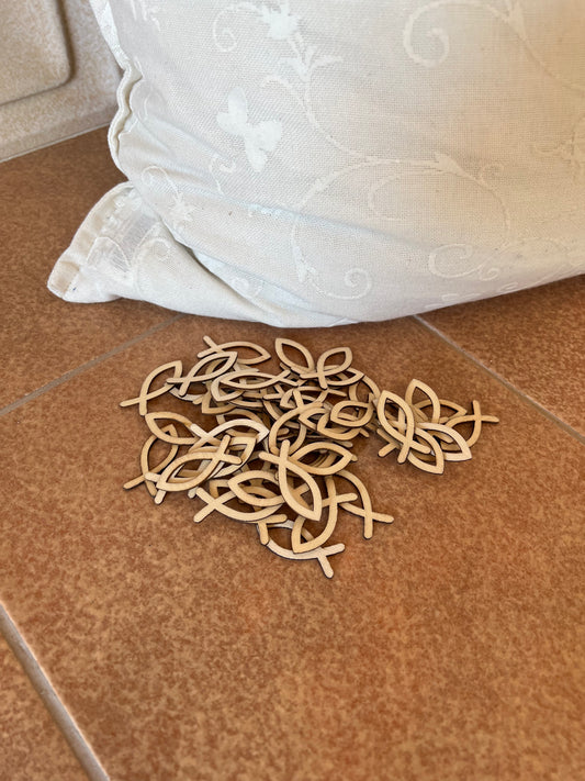 Streudeko Fische Taufe etc.