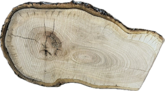 Tischplatte Baumscheibe in Kirsche Holzscheibe ca. 63 - 34 cm
